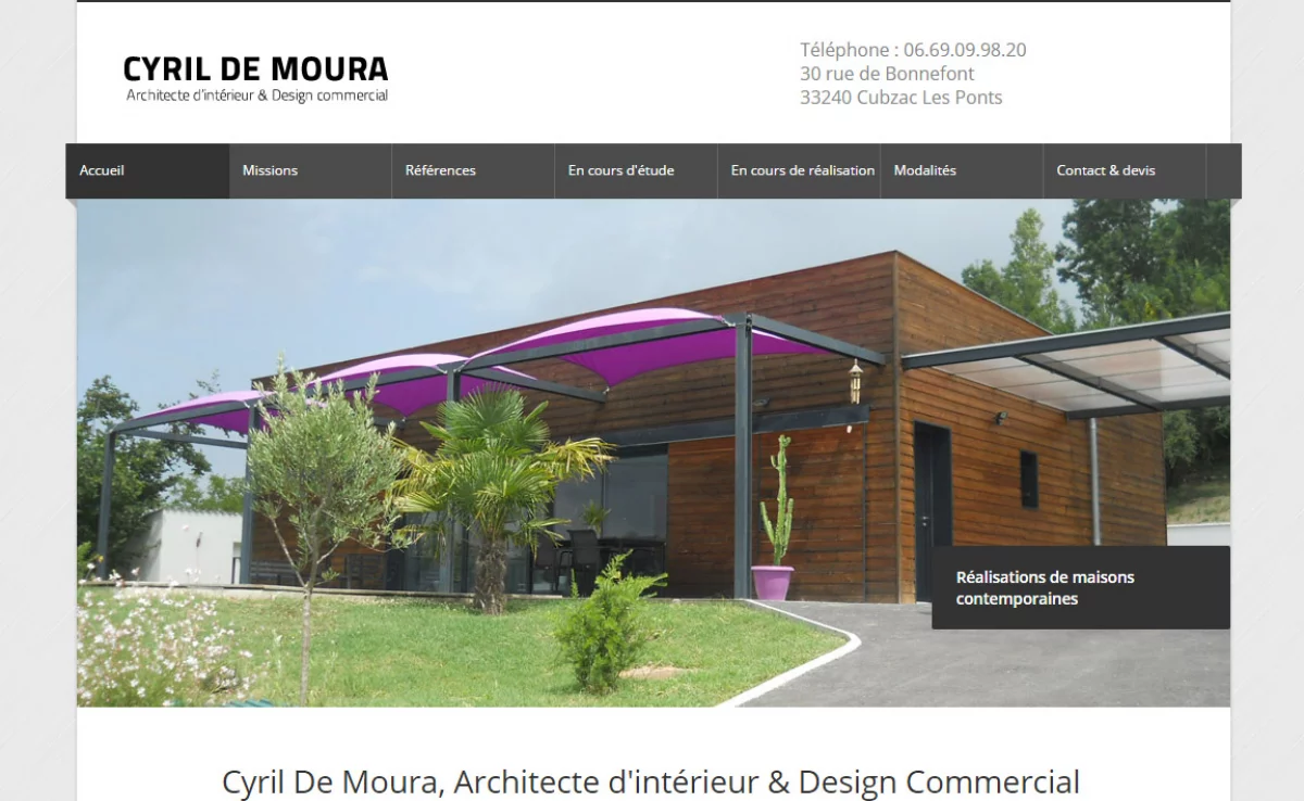 Cyril de Moura Architecte Intérieur