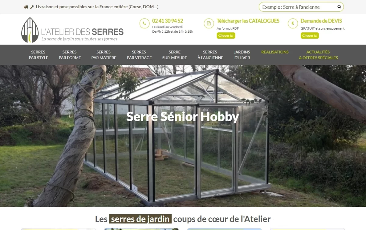 Atelier des serres