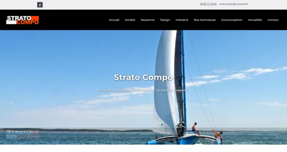 Refonte du site StratoCompo.fr