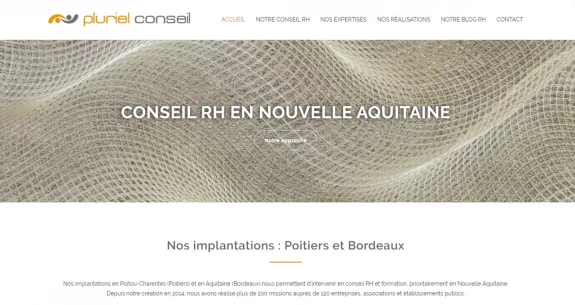 Ouverture du site pluriel conseil, conseil RH en Aquitaine