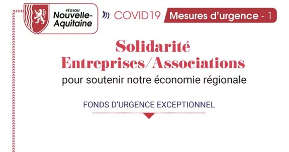 Entreprises & artisans, comment bénéficier des aides de la région Nouvelle Aquitaine - Coronavirus ?