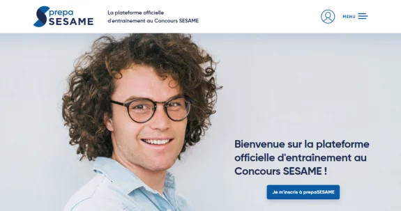 Ouverture de la plateforme d'entranement web prepaSESAME 