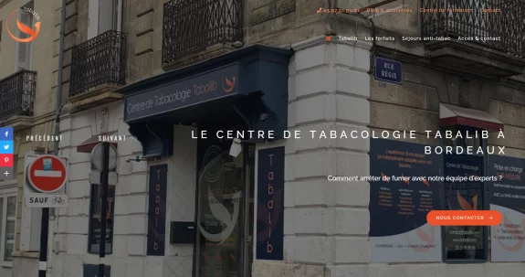 Un nouveau site web pour le centre d'addictologie Tabalib 