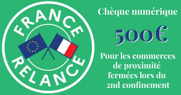 Commerces & restaurants : bnficiez du chque numrique de 500