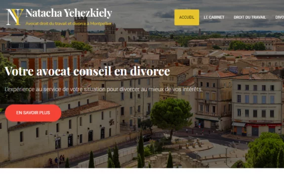 Nouveau site Internet pour un cabinet d'avocat spcialis en droit du travail