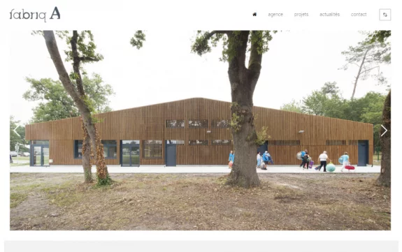 Un nouveau site web pour le cabinet d'architecte fabriqa