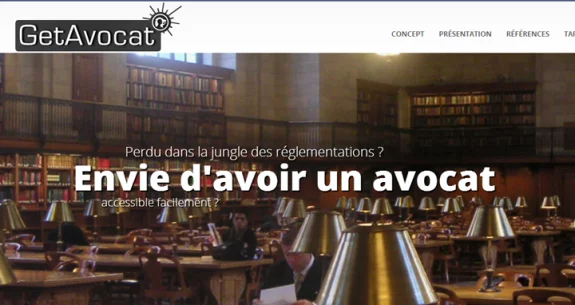 Lancement du site web Get Avocat : avocat web 2.0