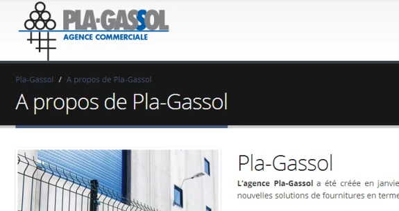 L'agence commerciale Pla-Gassol inaugure un nouveau site web