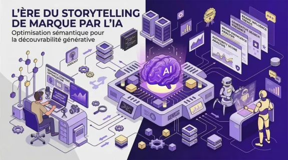 Comment rendre votre marque visible dans les outils d'IA et moteurs de recherche g�n�ratifs ?