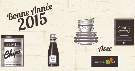 Meilleurs voeux pour 2015 de la part de notre agence web