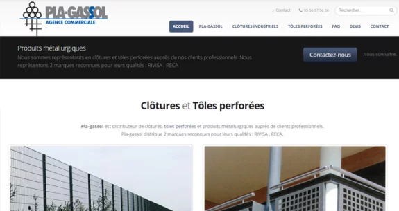 Nouveau site Internet réalisé par notre agence web bordelaise