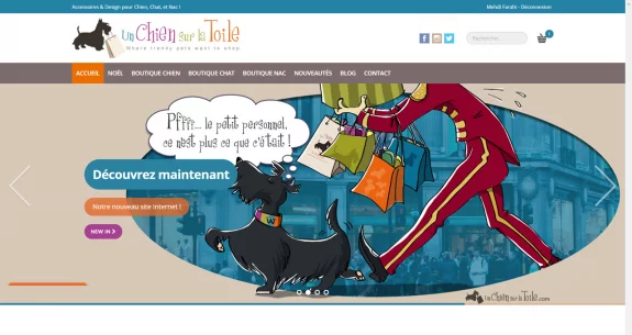 La nouvelle version du site un Chien sur la Toile est en ligne
