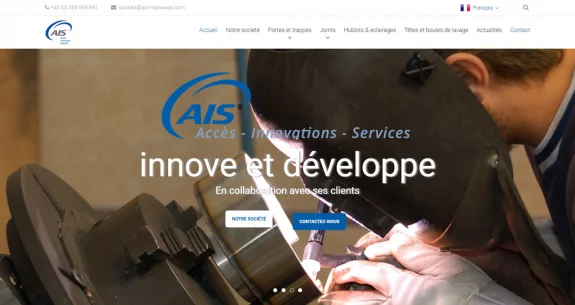 Mise en ligne de la nouvelle version du site d'AIS Manways